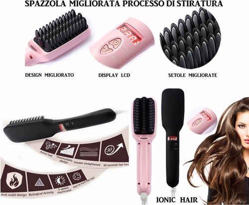 Spazzola elettrica ionica