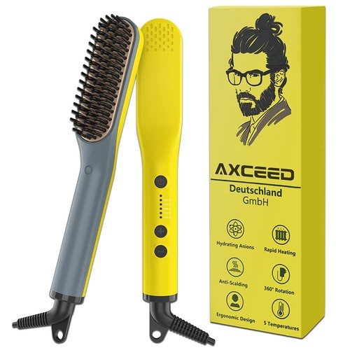 Spazzola lisciante per barba - lisciante,