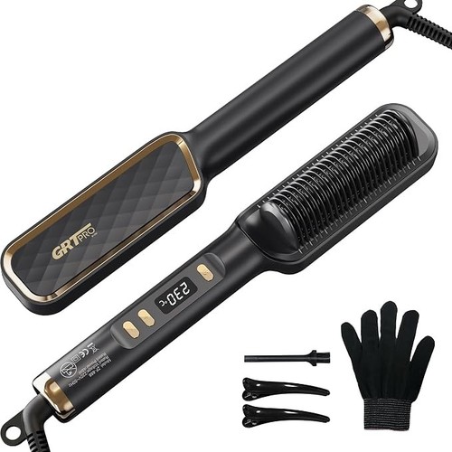 Piastra capelli spazzola - piastra,